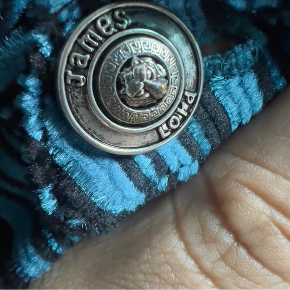 James Lord 80s Vintage Heavy weight microfiber button down - Picture 4 of 4